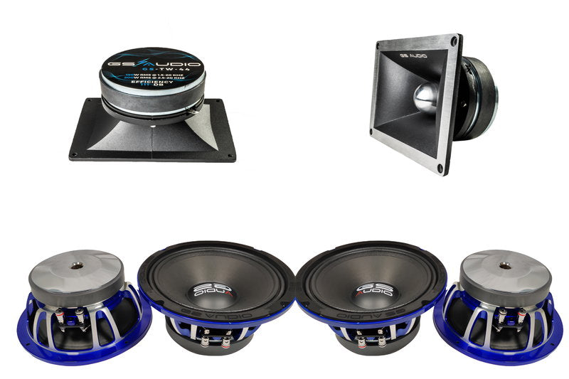 GS Audio SPL kit 4st Voce 6.5 & 2st TW44