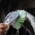Wheelie all exterior surface and wheel brush