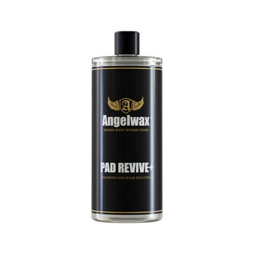 Tvättmedel från Angelwax för att rengöra polertrissor, pads