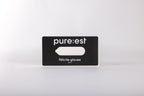 Pureest svarta nitrilhandskar - 25 par