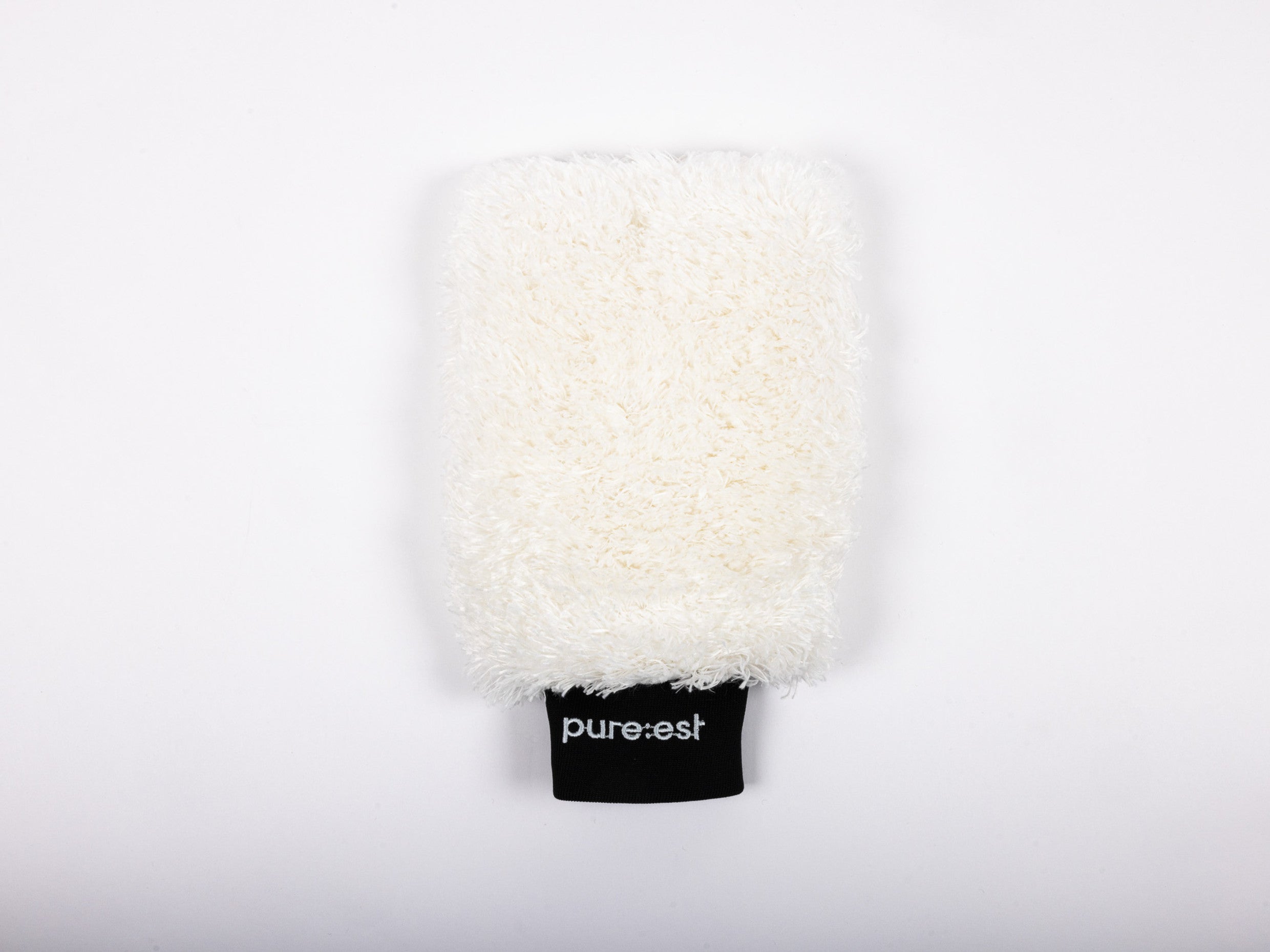 Pureest Tvätthandske mikrofiber - Vit