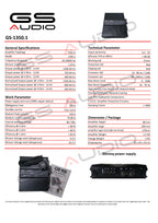 Gs Audio 1350.1SQ