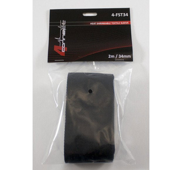 4Connect 4-FST34 tyg/nylon krympslang 34mm/2m