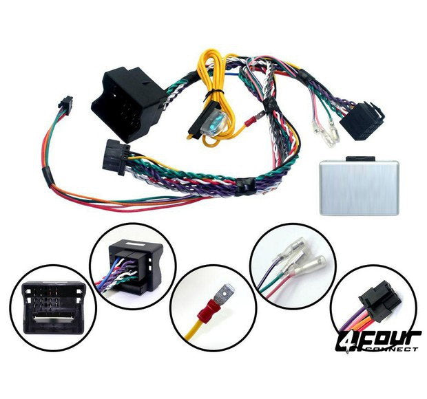 4-Connect BMW Rattstyrningsadapter