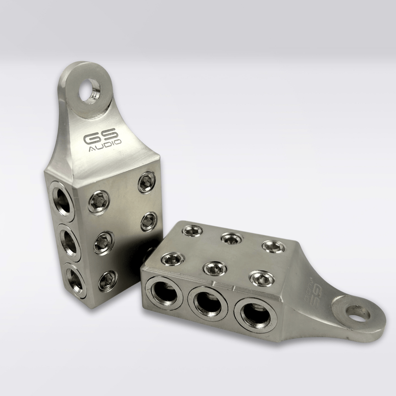 GS Audio Battery Terminals (+/-) | 6-50 mm2 Multi-Cable Distribution
