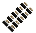 4Connect 4-690736 flat kabelsko 6.0mm², bredd 4.8 mm, svart, 10st