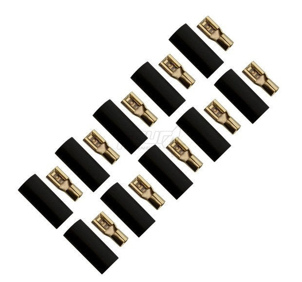 4Connect 4-690736 flat kabelsko 6.0mm², bredd 4.8 mm, svart, 10st