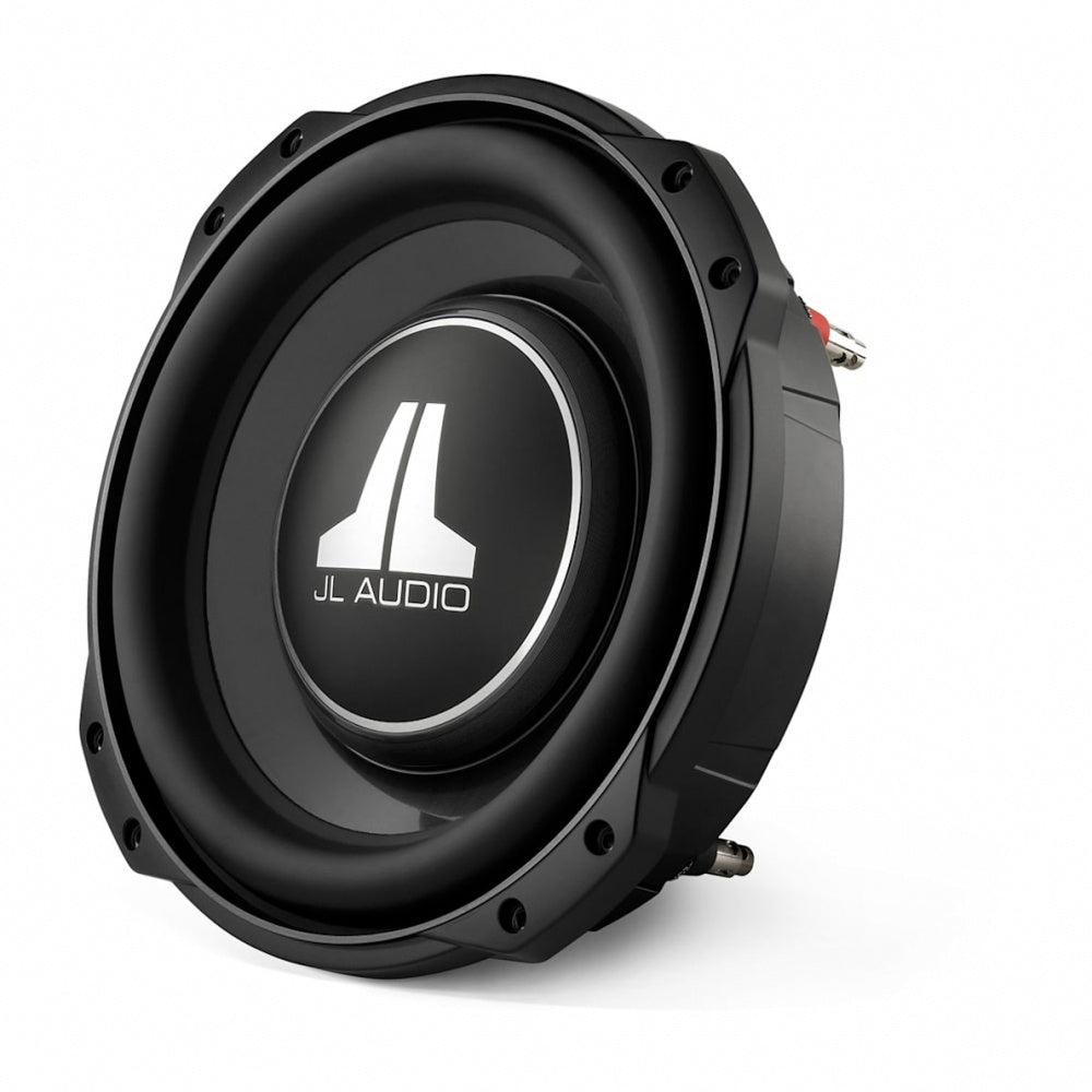 2-pack JL Audio 10TW3-D4, slimmat 10 tums baselement