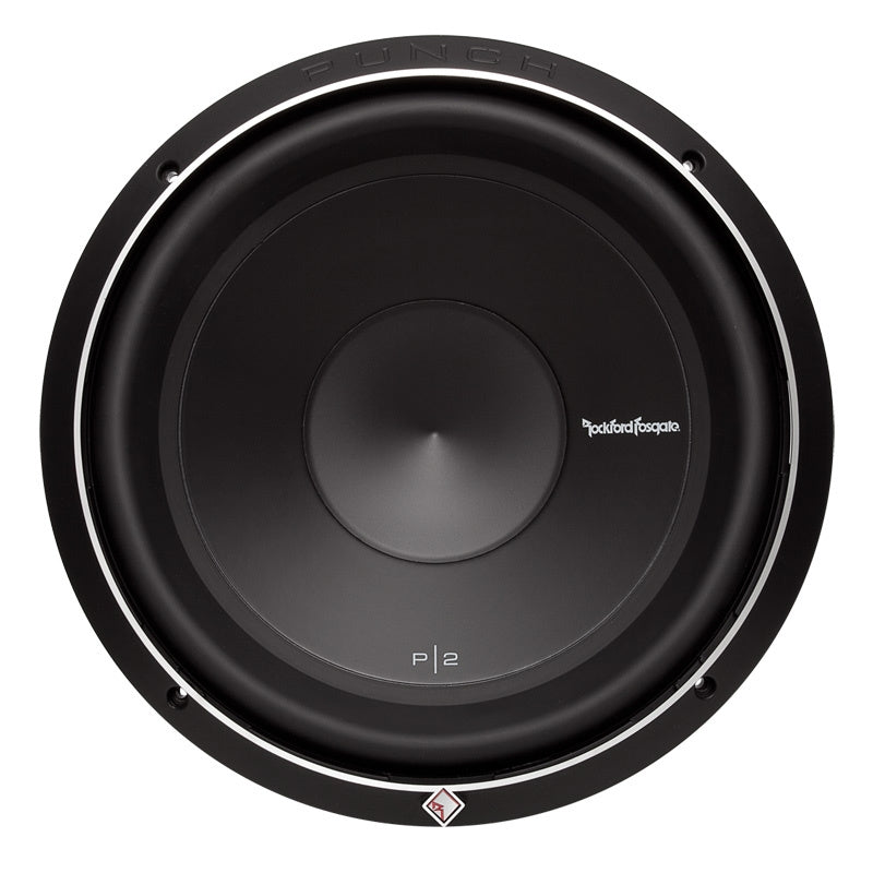 2-pack Rockford Fosgate Punch P2D412 & GAS MAX A2-1500.1DL, baspaket