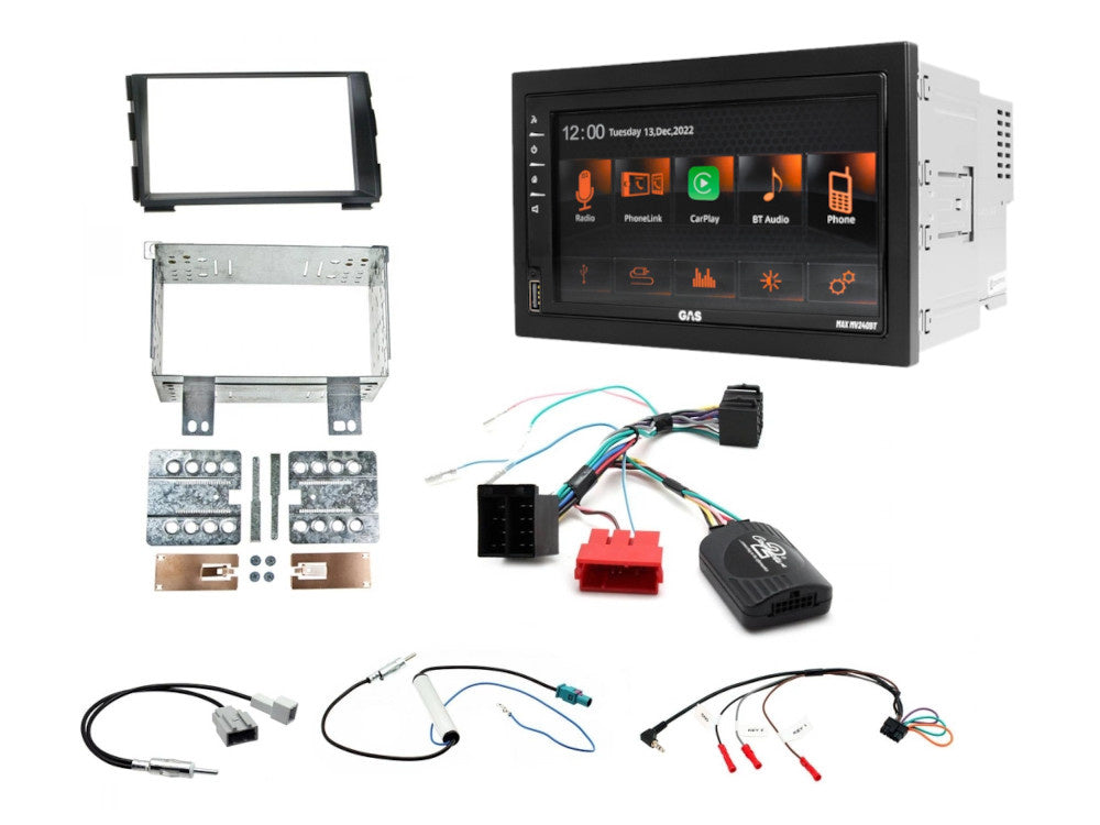 Installationspaket Kia Cee'd 2009-2012 & GAS MAX MV240-BT
