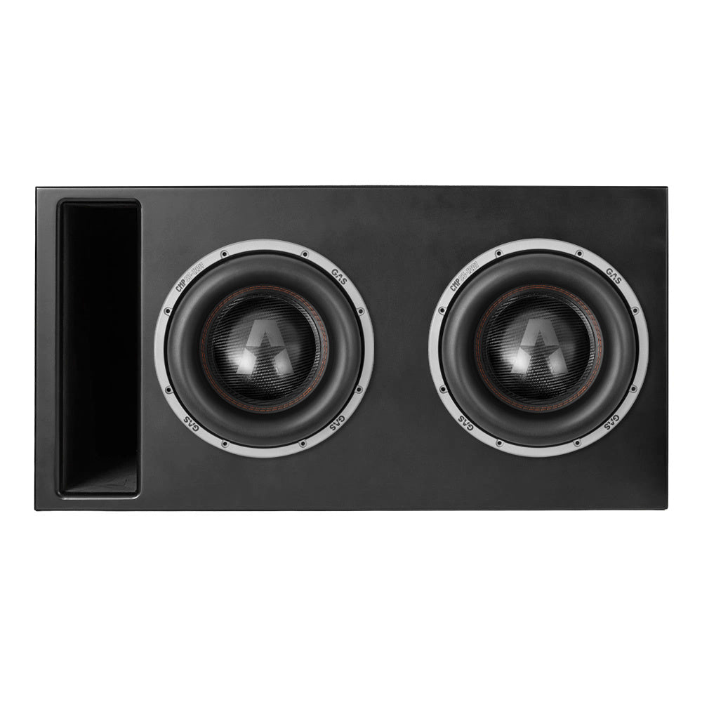Portad 2x12 tums Comp-låda med 2st GAS CMP S3-12D1