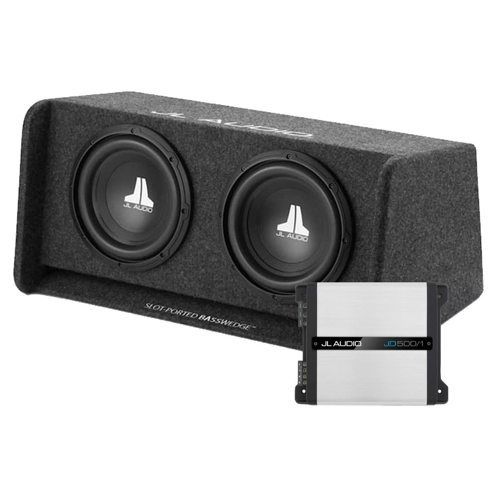 JL Audio CP210-W0v3 med JD500/1, baspaket