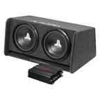 JL Audio CP212-W0v3 med Bass Habit RA1200W, 2x12" baspaket