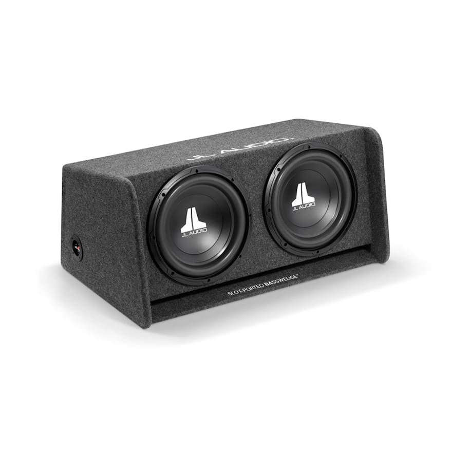 JL Audio CP212-W0v3 med Bass Habit RA1200W, 2x12" baspaket
