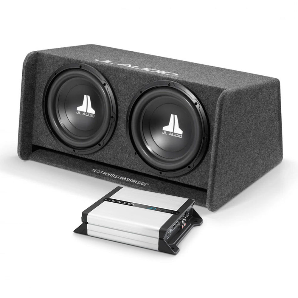 JL Audio CP212-W0v3 2x12 med JD500/1, baspaket