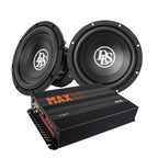 2-pack DLS Cruise CR8.D2 med MAX A2-800.1D, 2x8 baspaket