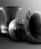 DS18 PRO-DKH1F, högljudd 2tums fenoldriver med horn