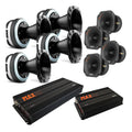 4-pack DS18 PRO-DKH2F & GAS PT2-384, SPL-paket med steg, X-Large