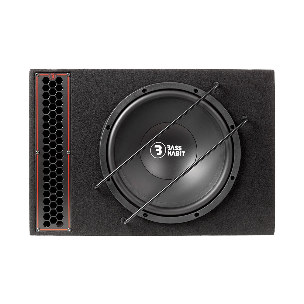 Bass Habit PL112A helhetspaket med DMR10BT och Rebel-högtalare