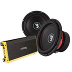 2-pack Bass Habit E300D1 med Recoil RL2300.1, 2x12" baspaket