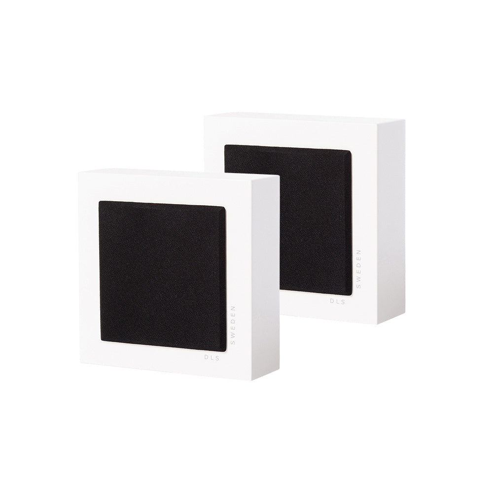 2-pack DLS Flatbox Slim Mini, Vit