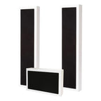 2-pack DLS Flatbox XXL & Flatsub 8.2 2.1 högtalarpaket, vit