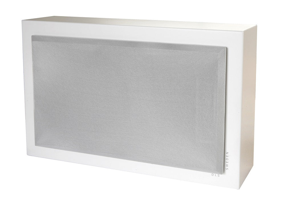 2-pack DLS Flatbox XXL & Flatsub 8.2 2.1 högtalarpaket, vit