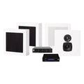 System One A50BT, SC4B & 2 par mattvita DLS Flatbox Mini