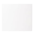 2-pack DLS Flatsub Midi vägghängningsbar aktiv subwoofer, mattvit