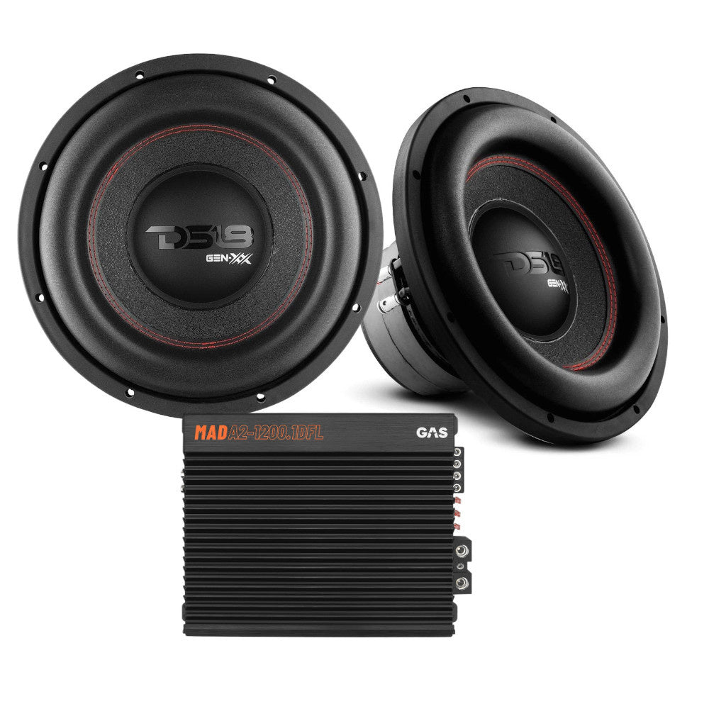 2-pack DS18 GEN-XX12.4DHE & GAS MAD A2-1200.1DFL, baspaket