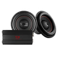 2-pack DS18 GEN-XX12.4DHE med Bass Habit RA3600W, 2x12 baspaket