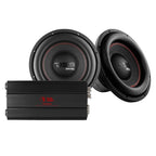 2-pack DS18 GEN-XX12.4DHE med Bass Habit RA3600W, 2x12 baspaket