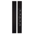 2-pack DLS Flatbox Slim XL on-wall, mattsvart