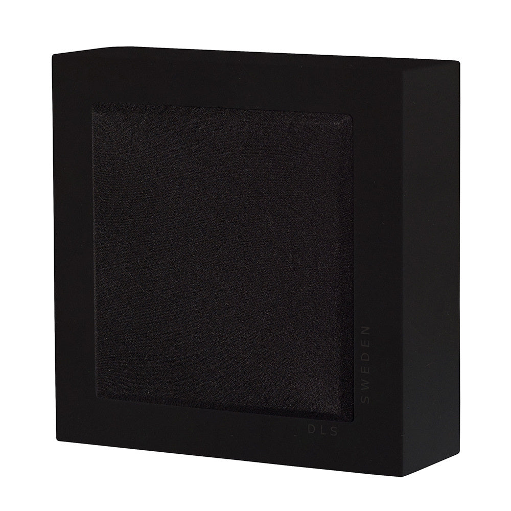2-pack DLS Flatbox Slim Mini vägghögtalare, mattsvart