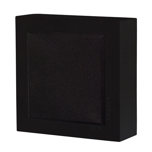2-pack DLS Flatbox Slim Mini vägghögtalare, mattsvart