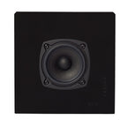 2-pack DLS Flatbox Slim Mini vägghögtalare, mattsvart