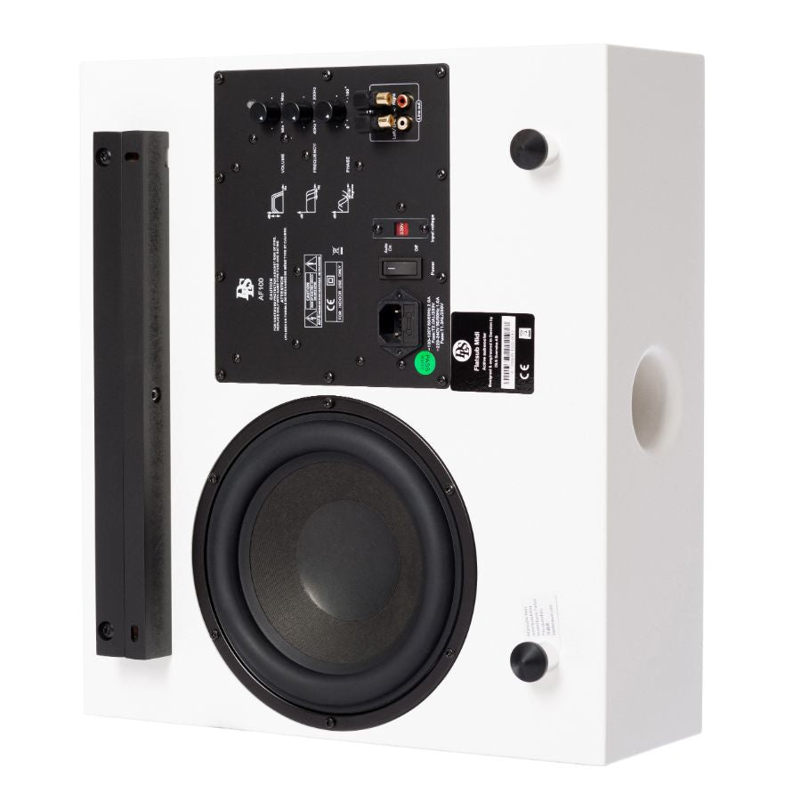 DLS Flatbox Mini On-Wall 2.1 högtalarpaket, vit