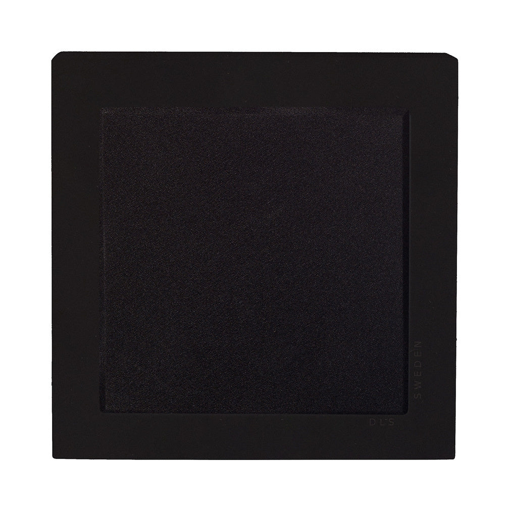 2-pack DLS Flatbox Mini on-wall högtalare, mattsvart