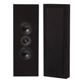 2-pack DLS Flatbox XL on-wall högtalare, mattsvart