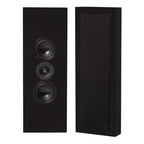 2-pack DLS Flatbox XL on-wall högtalare, mattsvart