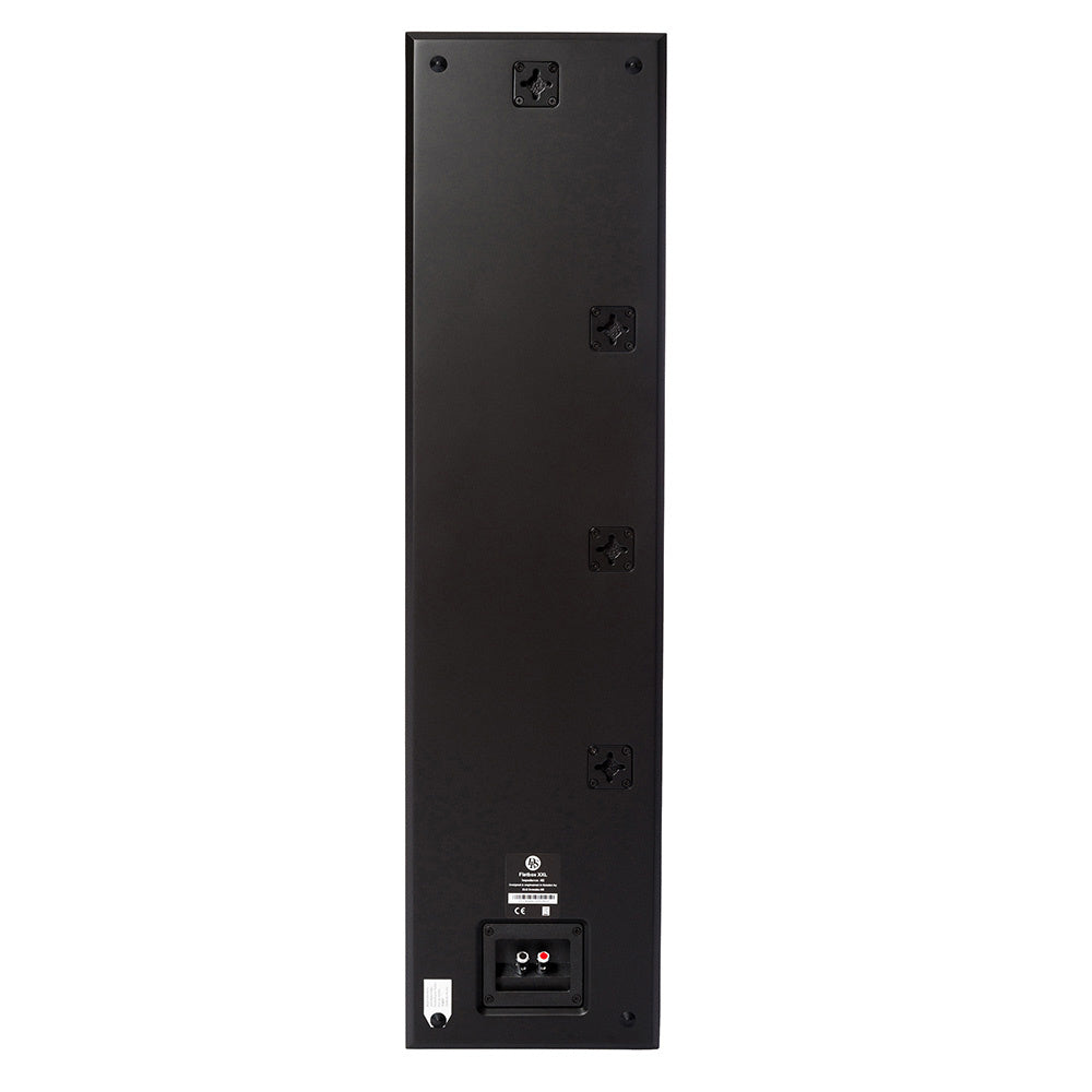 2-pack DLS Flatbox XXL on-wall högtalare, mattsvart