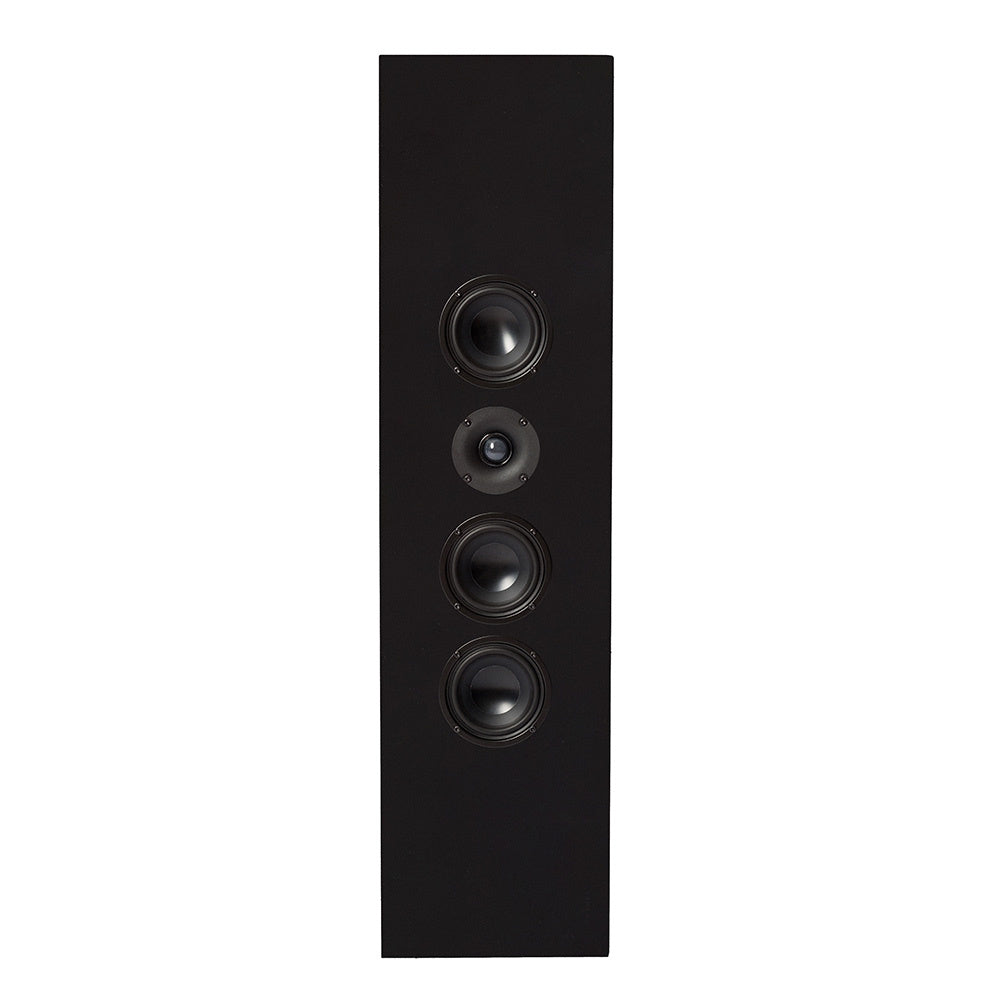 2-pack DLS Flatbox XXL on-wall högtalare, mattsvart