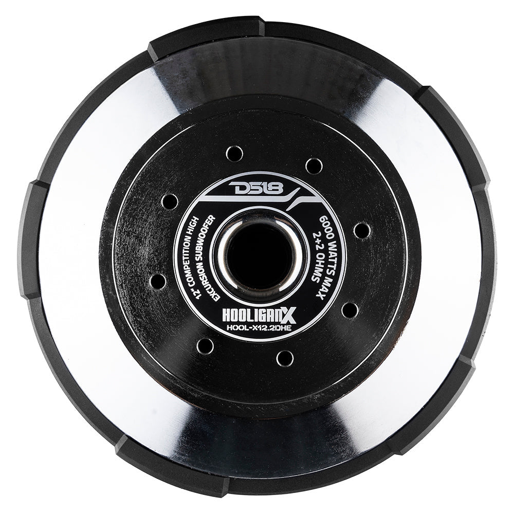 2-pack DS18 HOOLIGAN-X12.2DHE, orimligt tung 12 tums bas