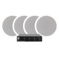 2 par DLS IC611, 6.5” inbyggnadshögtalare & System One SC4B