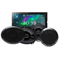 JVC KW-M875DBW & & Rockford Fosgate PUNCH-högtalare, bilstereopaket