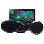 JVC KW-M875DBW & & Rockford Fosgate PUNCH-högtalare, bilstereopaket