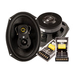 DLS Performance M3710i 7x10" koaxialhögtalare & Reference CCi-2, hatthyllepaket