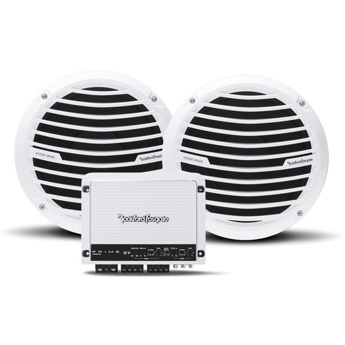 2 pack Rockford Fosgate RM110D4 & M400-4D