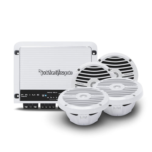 2 par Rockford Fosgate RM1652 & M400-4D