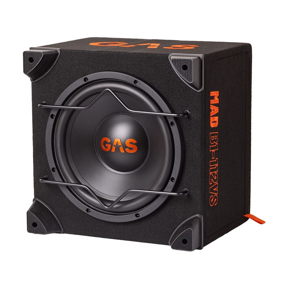 GAS MAD B1-112VS baspaket med Bass Habit RA2000W